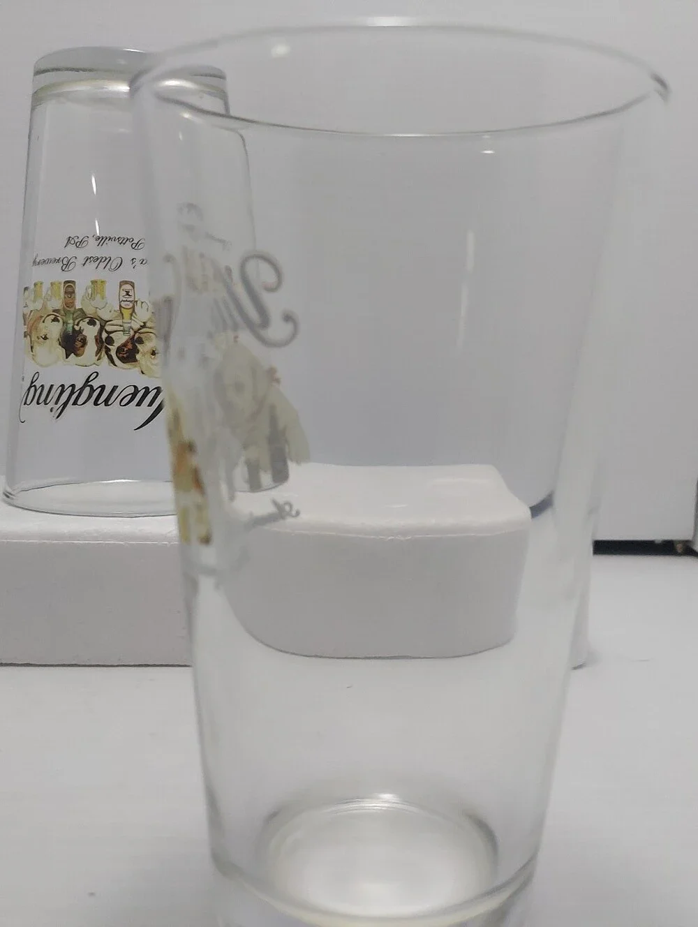 Yuengling Clear Pint Glass with Dog Artwork - Clear - Picture 10 of 14